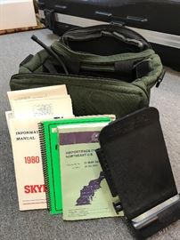 Pilot equipment, pilot military clipboard