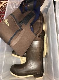 ... and LL Bean Waders