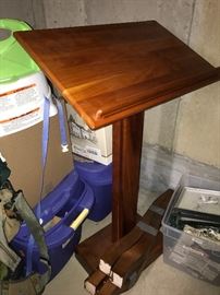 Hand made lectern - beautiful!