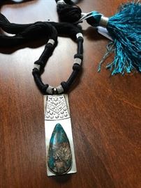 Silver Taureg Pendant