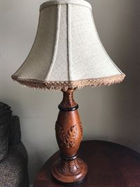  There is a matching pair of this lamp