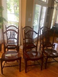 Set of 6 chairs are priced separately from the table