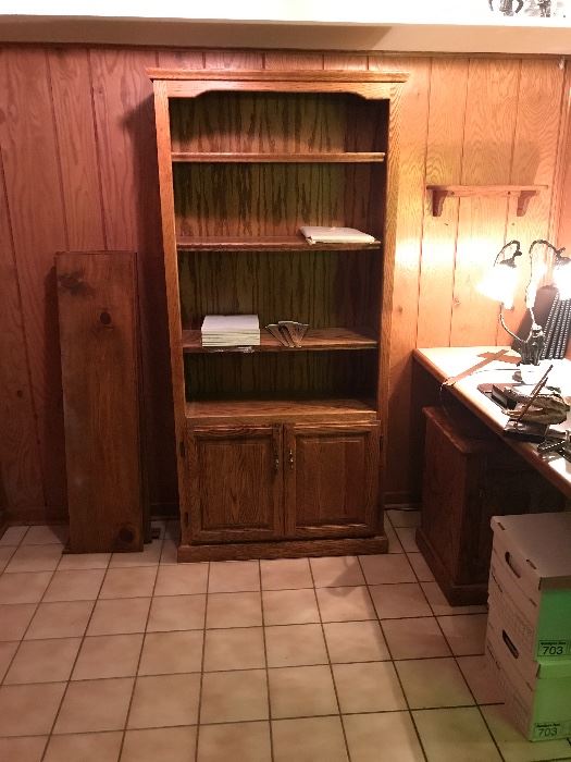 Solid Oak cabinet 