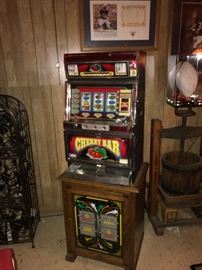Cherry Bar quarter slot machine that takes real money!