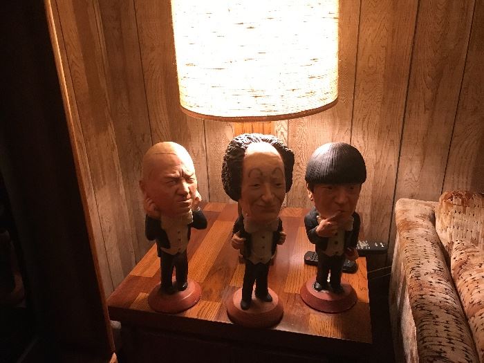 Three stooges collectibles 