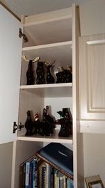 FUN COLLECTION OF "AVON" ANIMALS, BEAR, QUAIL, MOOSE, AND WILD LIFE!