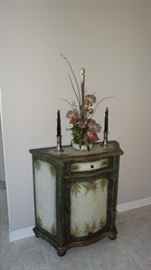 PAINTED FOYER CABINET