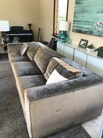 Marmol Radzinger Crushed Velvet Sofa - $8500
