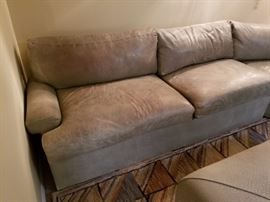 Leather sofa