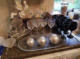 wine glasses