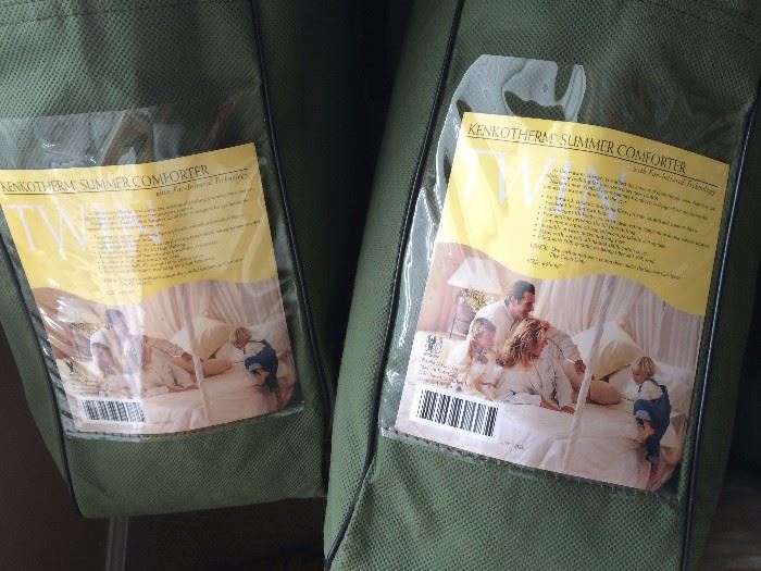 Nikken KenkoTherm Summer Comforter w/Far Infrared Technology, Two Twin Size
