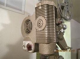 1930's Movie projector. Sorry, no case top or cord found with projector, as of yet anyway.