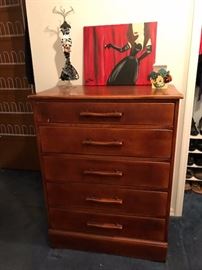 Dresser - has a matching desk/vanity, nightstand and bed
