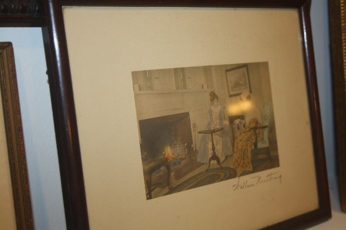 SIGNED WALLACE NUTTING WALL ART