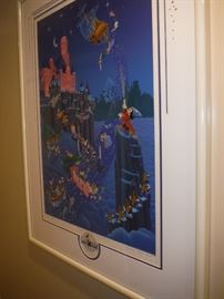 limited edition disney pic-other disney items including tinkerbell pins and tiki room items