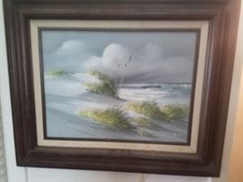 sea shore original painting