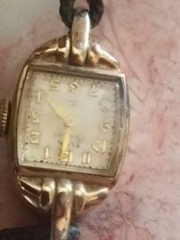 Elgin woman's gold filled watch