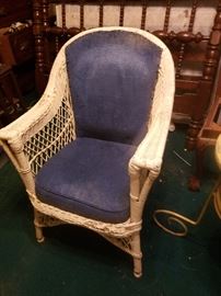 wicker chair