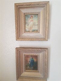 Pinkie and Blue Boy paintings replica