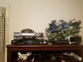 DVD player speakers, and attachment wires