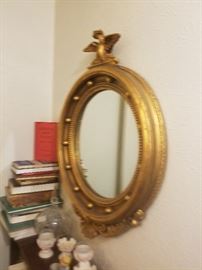 golden mirror for wall or hall way