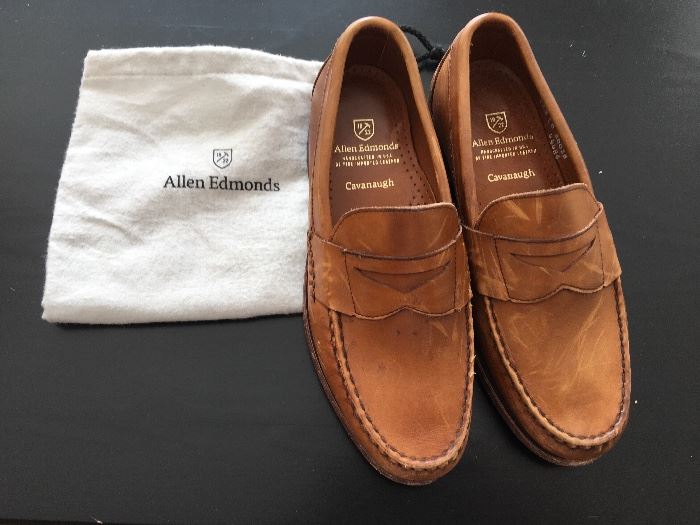 Allen Edmonds boy shoes, size 7 (worn once)