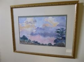 ORIGINAL WATERCOLOR BY ELLIE BEHRMANN