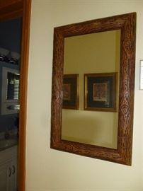 RUSTIC WOOD MIRROR