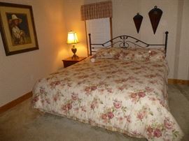 KING BEDROOM SET, MATTRESS IS LIKE NEW!