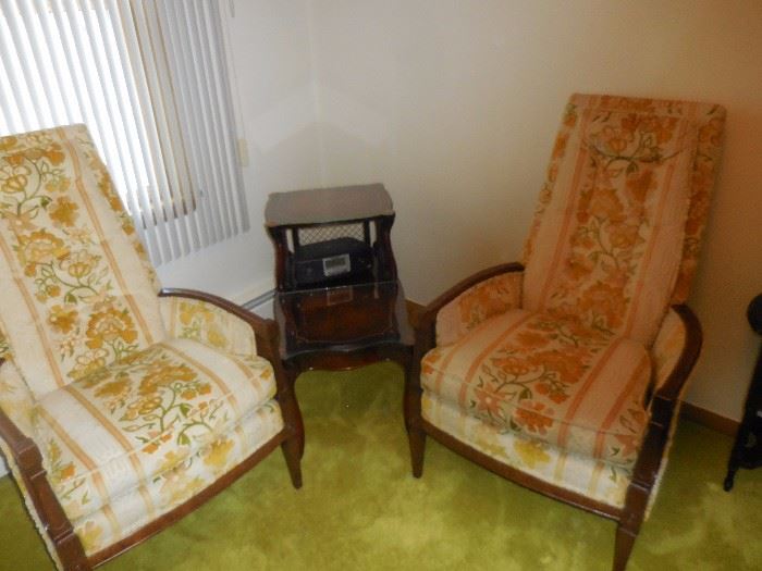 Vintage Traditional Arm Chairs