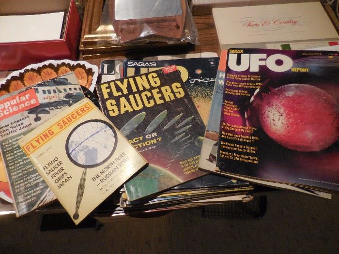 Vintage UFO Magazines 