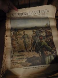 Vintage Italian Newspapers