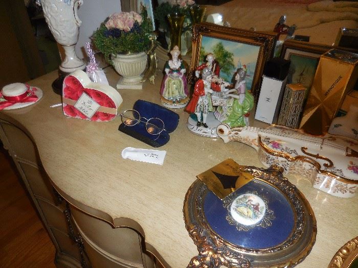 Vintage Items on the Dresswer