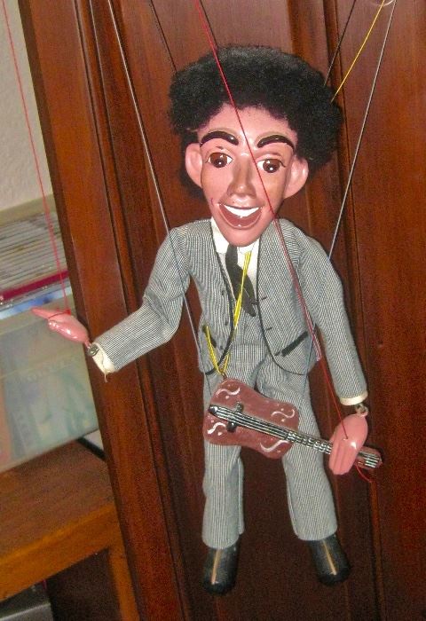 George Harrison puppet