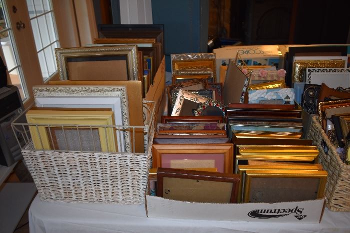 Lots and Lots of Picture Frames
