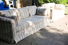 Great condition - comfy, pretty clean...may need some dusting.  Willing to sell separately.