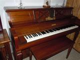 Nearly new upright piano