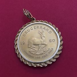 1980 1oz Gold Krugerand