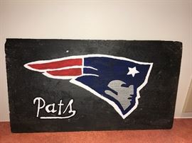 Pats on slate!