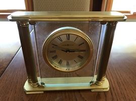 Very nice Howard Miller Brass Mantle Clock