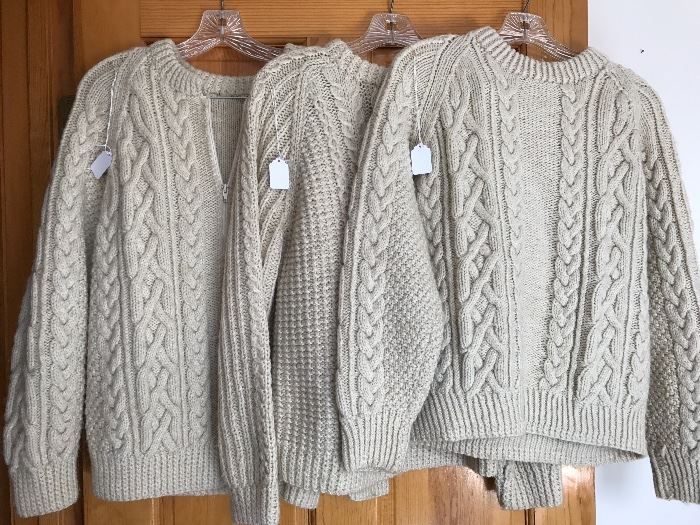 Beautiful Irish Knit Sweaters