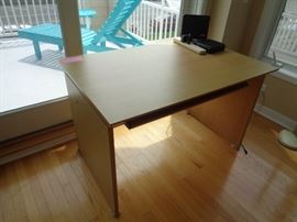 Small wood desk
