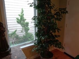 Tall artificial plant