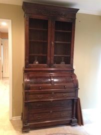 Antique Roll Top Secretary