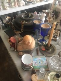 Lots and lots of glassware, some will be sold in lots