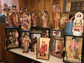 All the dolls together