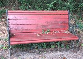 Outdoor bench