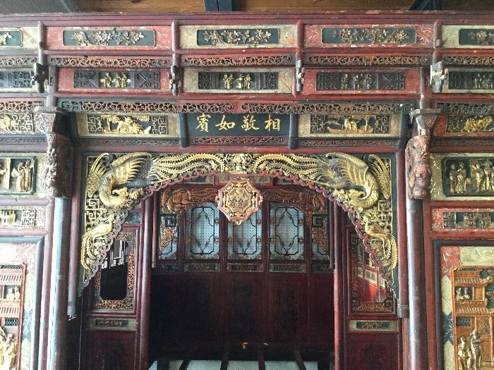 Chinese Wedding Bed Entrance