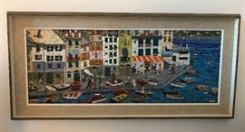 Mosaic Waterfront By B. Benjamin 