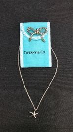 Tiffany Rope Bow Pin and Tiffany Starfish
